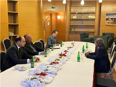 سامح شكرى يعقد جلسة مباحثات مع وزير خارجية إريتريا