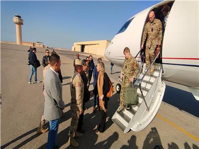 محافظ شمال سيناء يستقبل وزيرة دفاع هولندا