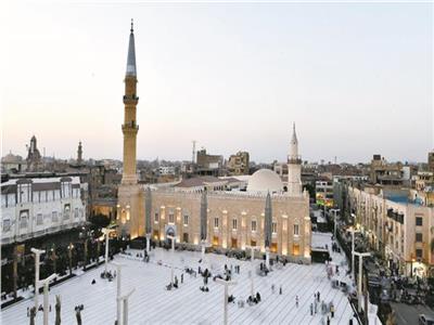 مسجد الإمام الحسين بالقاهرة  