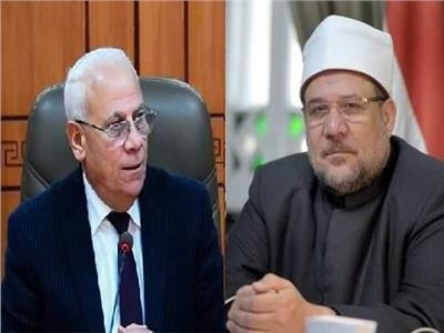 اجتماع وزير الأوقاف ومحافظ بورسعيد