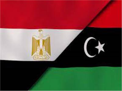 علم مصر وليبيا