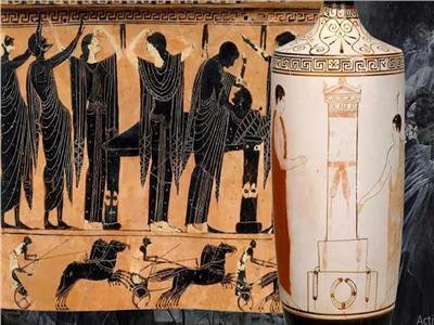  ممارسات الدفن القديمة عند اليونان