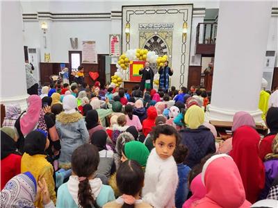 فعاليات البرنامج التثقيفي للأطفال بمسجد شوقي المتيني بمديرية أوقاف القاهرة