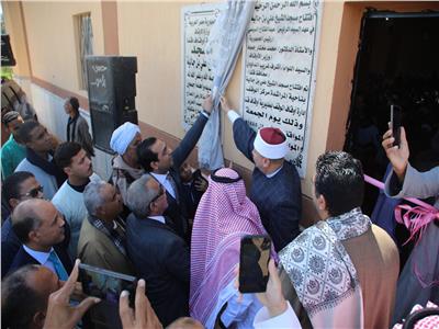 محافظ قنا يفتتح مسجد علي بن جالية بالمراشدة  