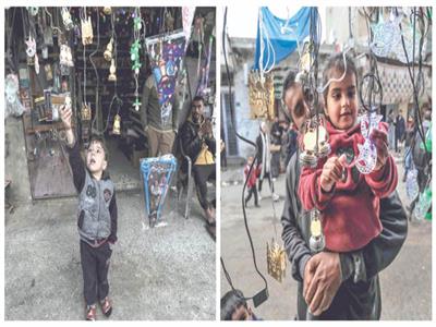 رغم مآسى الحرب أطفال غزة يستعدون لاستقبال شهر رمضان