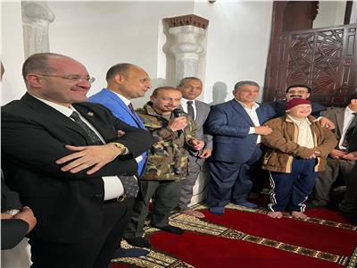 فعاليات افتتاح مسجد الشيخ تقى بمدينة رشيد بمحافظة البحيرة