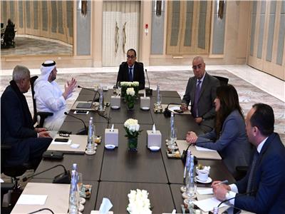اجتماع رئيس مجلس الوزراء ووزير الاستثمار الإماراتى