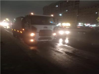  برق ورعد وأمطار تضرب قرى ومدن محافظة القليوبية  