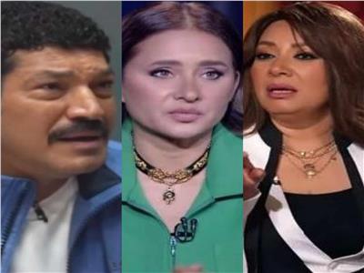  نيللي كريم وانتصار وباسم سمرة
