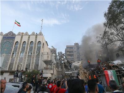 القنصلية الإيرانية في العاصمة السورية