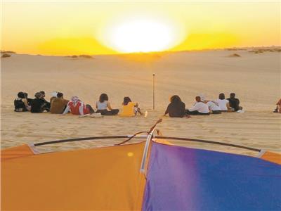 سياحة الصحراء أهم وسائل جذب السياح بالوادى الجديد