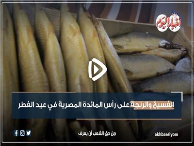 «الفسيخ والرنجة» على رأس المائدة المصرية في عيد الفطر.. فيديو 