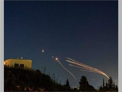اعتراض الصواريخ الايرانية في سماء الاردن