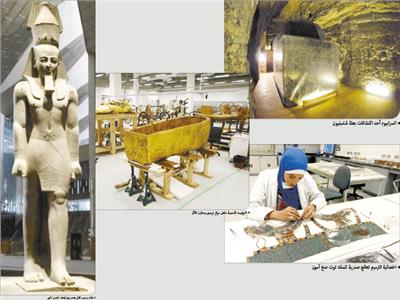 رحلة فى ذاكرة التراث الفرعونى|  د. آمال عثمان تكتب: المتحف المصرى الكبير يكتب تاريخاً جديداً لحضارة مصر