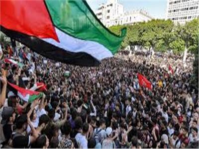 المظاهرات ضد الحرب بين إسرائيل وغزة 