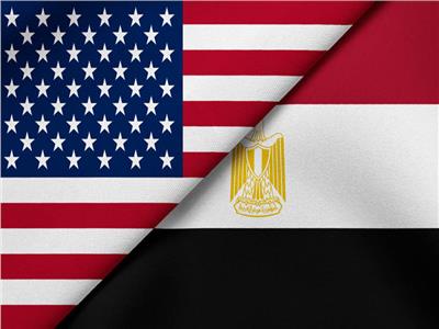 علم مصر وأمريكا