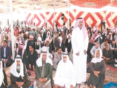 شيوخ القبائل يحتفلون بعيد تحرير سيناء