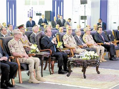 الرئيس عبد ‏الفتاح السيسى فى مداخلة خلال حفل الافتتاح