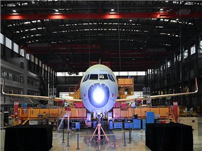 عملية إنتاج أول طائرة ركاب من طراز إيرباص-إيه 321 