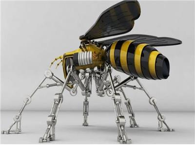 نحلة آلية عملاقة يمكنها الطيران 
