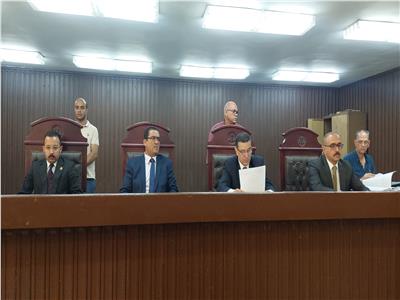 هيئة المحكمة برئاسة المستشار أيمن كمال عرابي