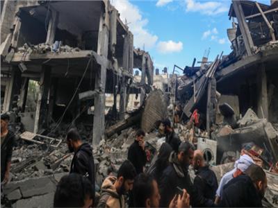 قصف النصيرات في غزة