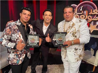 عدوية شعبان عبد الرحيم وشقيقه خميس ضيوف على برنامج سعد مولعها نار