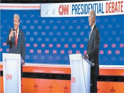 توابع متباينة لنتائج المناظرة الأولى بين الرئيس بايدن والمرشح الرئاسى ترامب