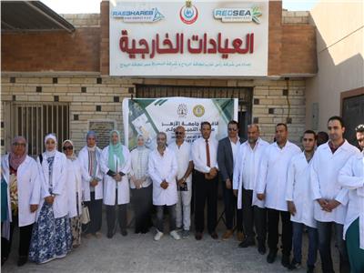  قافلة جامعة الأزهر الطبية 