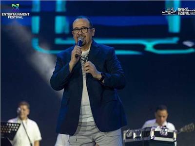 هشام عباس : العلمين ينافس المهرجانات العالمية