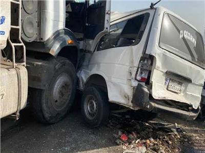 بالأسماء.. ننشر ضحايا حادث تصادم ميكروباص وتريلا بالصحراوي الغربي | بوابة  أخبار اليوم الإلكترونية