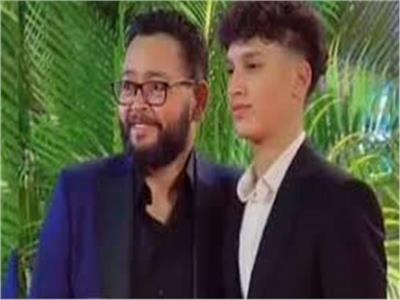 الفنان أحمد رزق ونجله