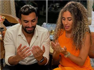 منة عدلي القيعي تحتفل بخطوبتها على يوسف حشيش 