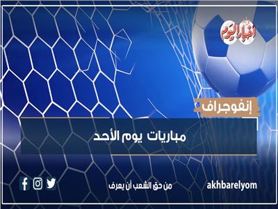 موعد مباريات اليوم الأحد 15 ديسمبر 2024| إنفوجراف