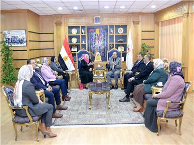  فريق الاعتماد من الهيئة القومية لضمان جودة التعليم والاعتماد