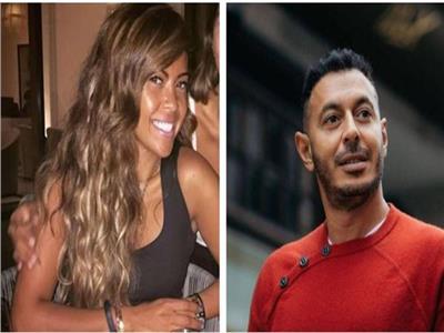 مصطفى شعبان وزوجته هدى الناظر 
