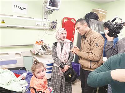 مصابو غزة من مستشفى العريش: نرفض التهجير ونريد العودة لوطننا