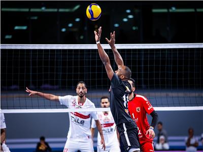رجال طائرة الأهلي والزمالك 