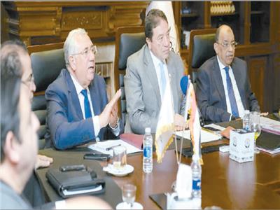 أمانة الدفاع والأمن القومى بحزب الجبهة الوطنية خلال الاجتماع