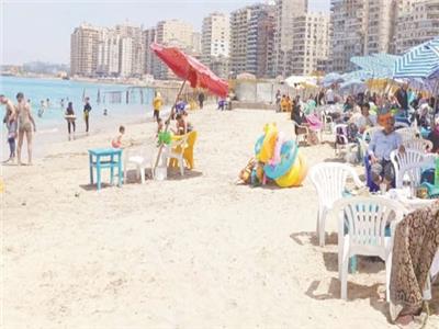  شواطئ الإسكندرية استقبلت حملات تفتيش لضبط المخالفات