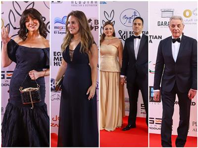 نجوم الفن في حفل مهرجان الإسكندرية للفيلم القصير