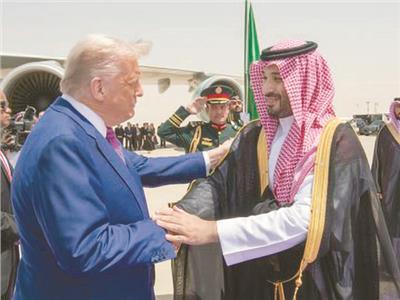 الرئيس الأمريكي دونالد ترامب و الأمير محمد بن سلمان