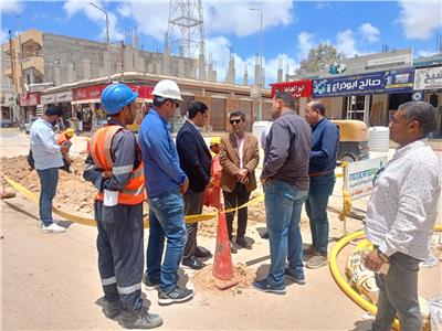  نائب محافظ مطروح يتفقد عددًا من المشروعات الخدمية والتنموية 
