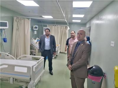 مدير التأمين الصحي بالغربية يتفقد مستشفى المجمع الطبي بطنطا في ثاني أيام عيد الأضحى