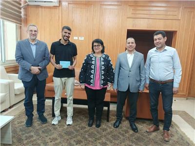 جامعة المنوفية الأهلية تكرم الطلاب الفائزين