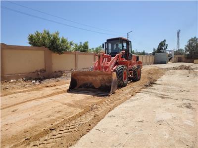 خلال إزالة الاشغالات والتعديات على الشوارع