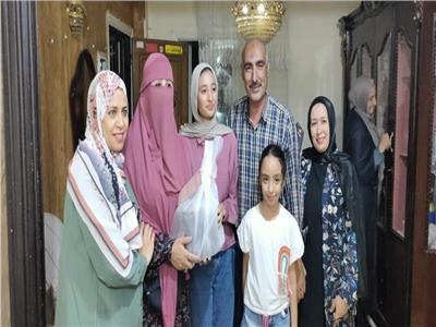 الطالبة  ياسمين حسام احمد   التاسع على الشعبة الأدبية