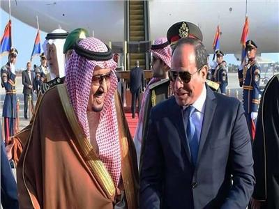 صورة أرشيفية - الرئيس السيسي والملك سلمان