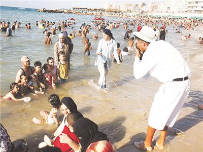 مصيف أحد الشواطئ