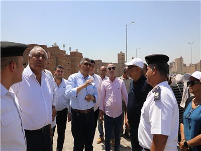 محافظ الجيزة يشهد التشغيل التجريبي لوصلة محور عمرو بن العاص لربط الطريق الدائري الشمالي بالجنوبي 